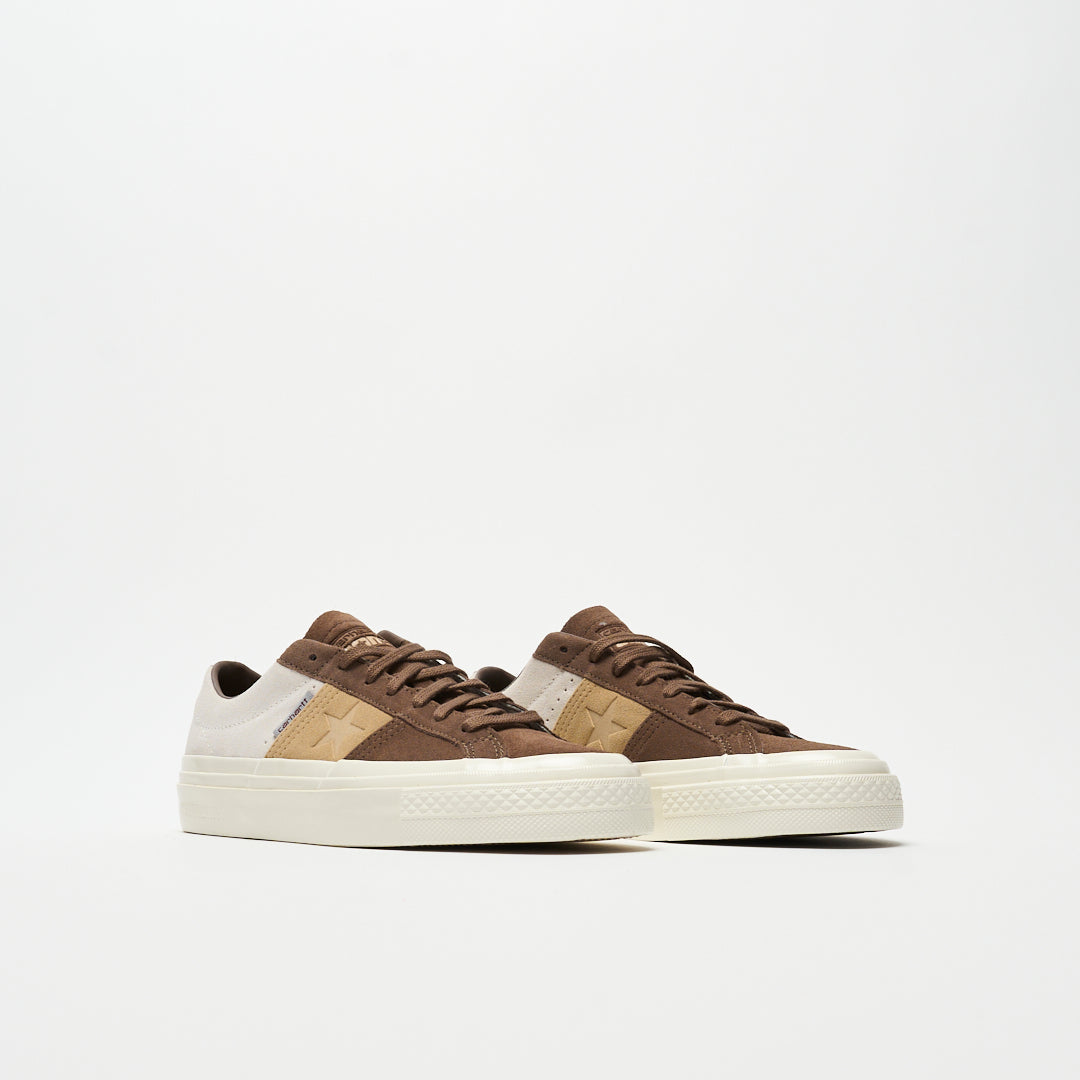 Carhartt x Converse Cons - One Star Academy Pro OX (Dark Earth)