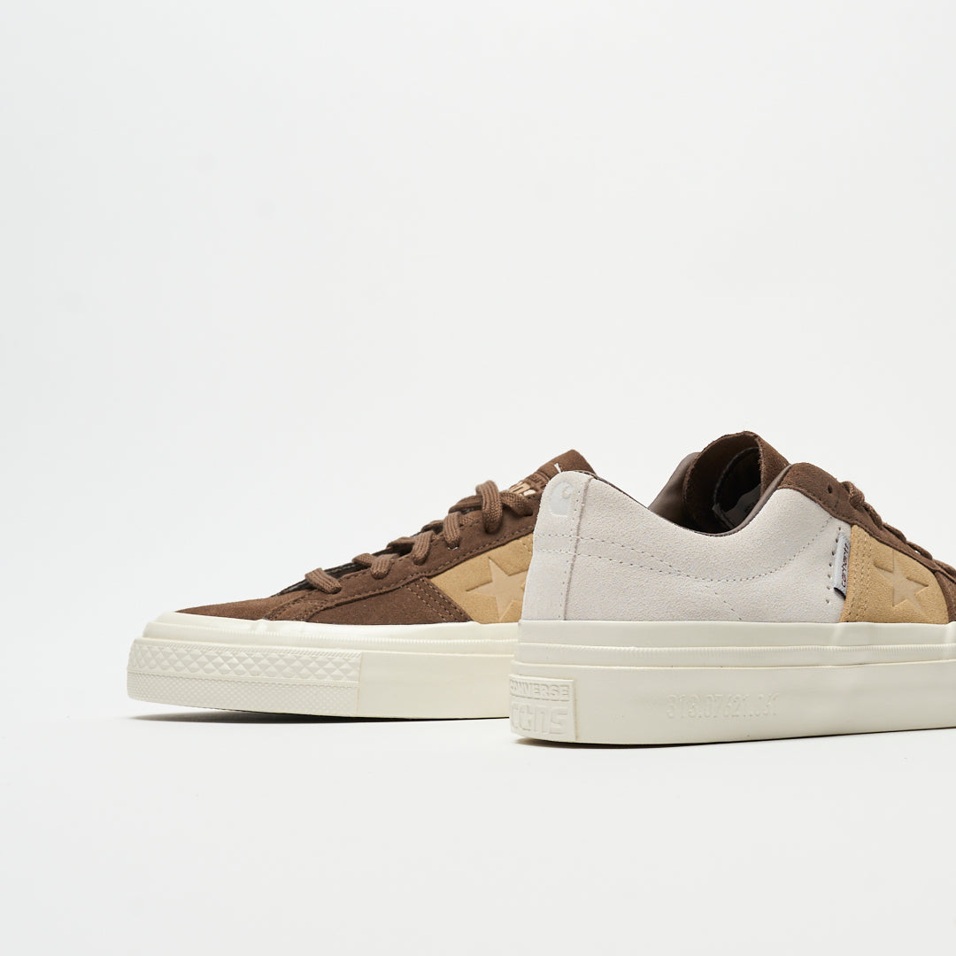Carhartt x Converse Cons - One Star Academy Pro OX (Dark Earth)