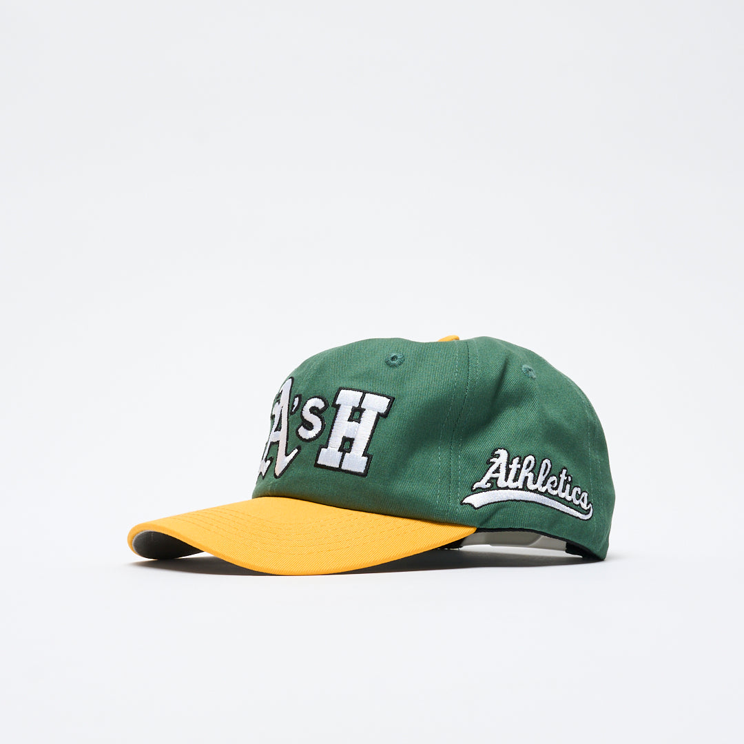 Cash Only - Ballpark Snapback Cap (Green/Gold)