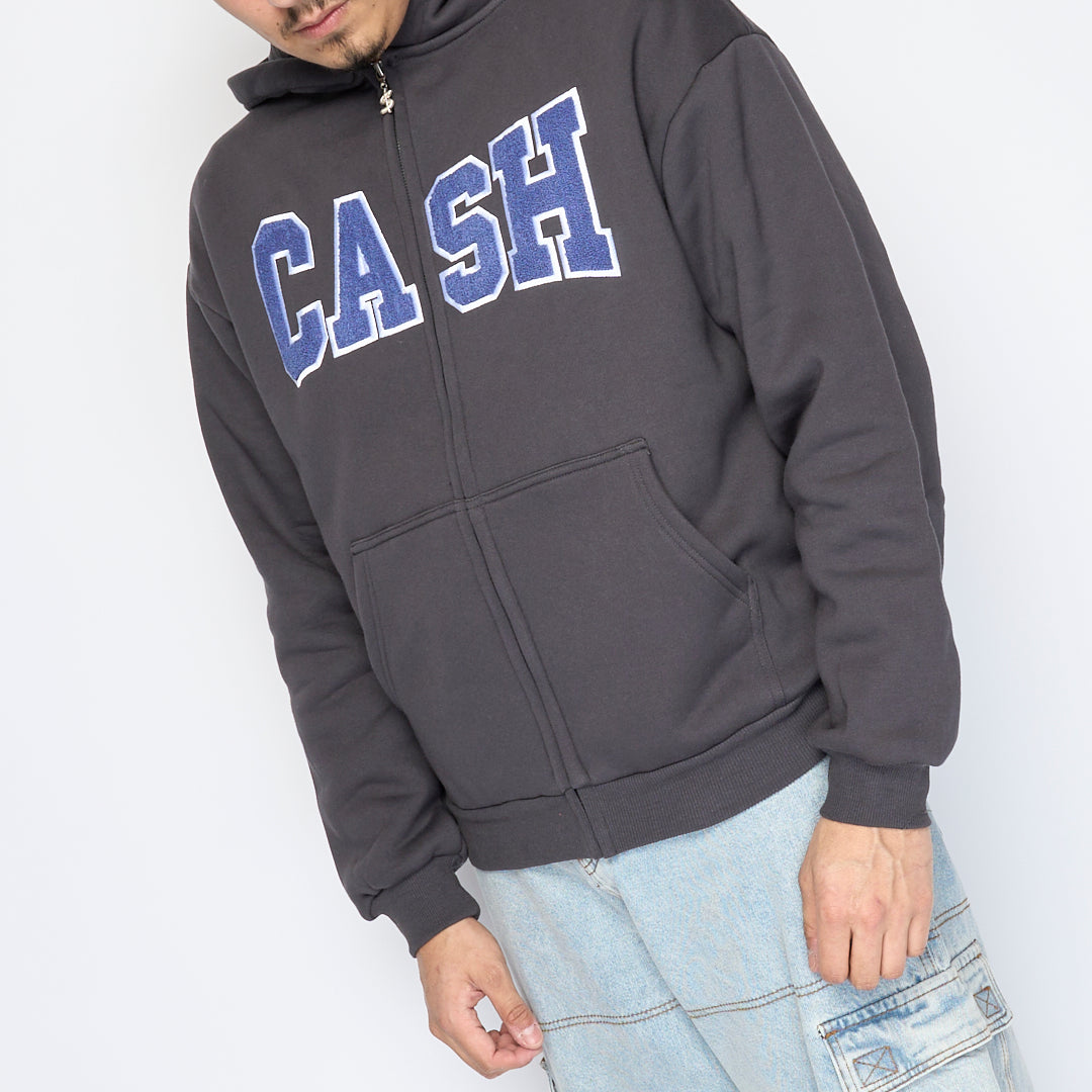 Cash Only - Campus Zip-Thru Hood (Black)