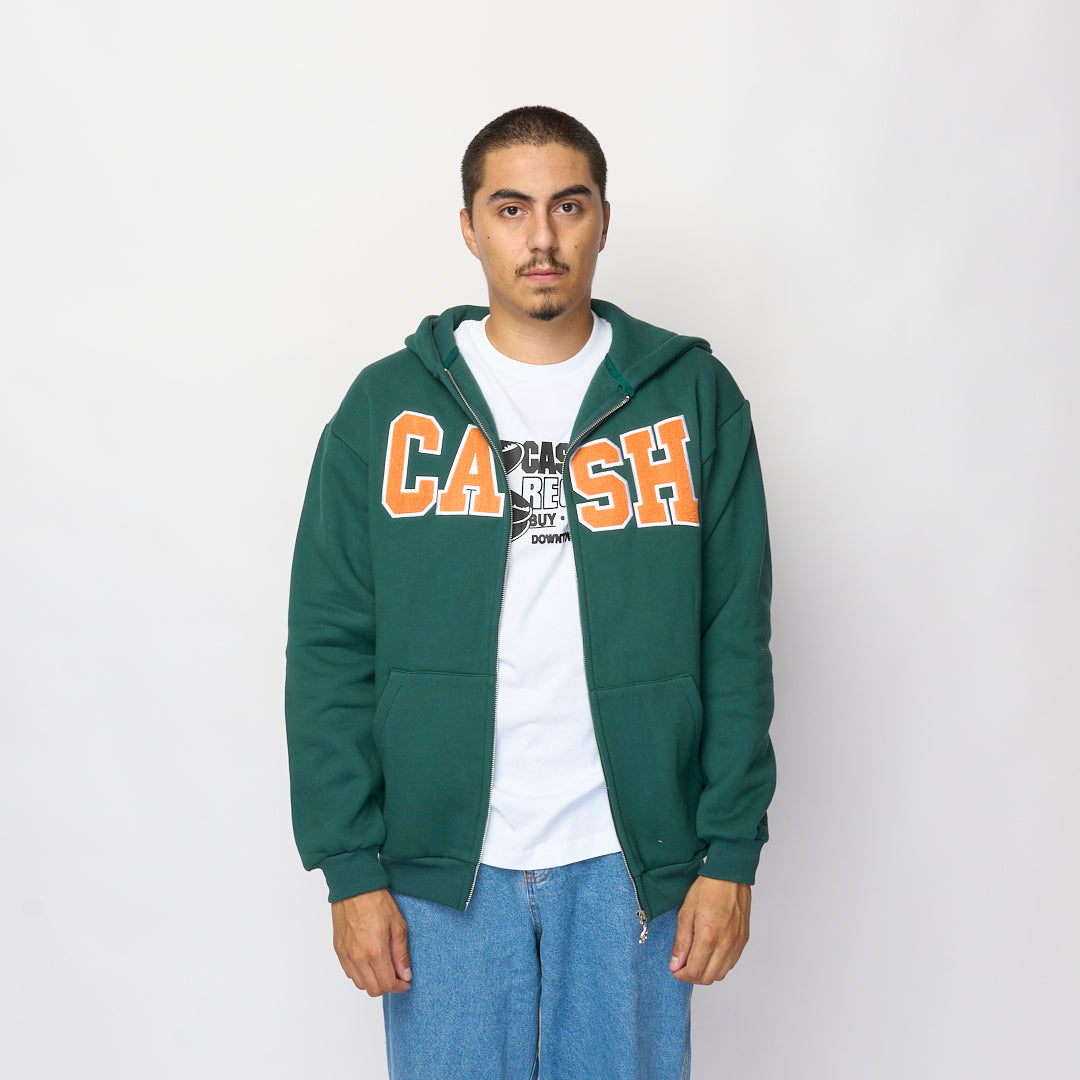 Cash Only - Campus Zip-Thru Hood (Forest)