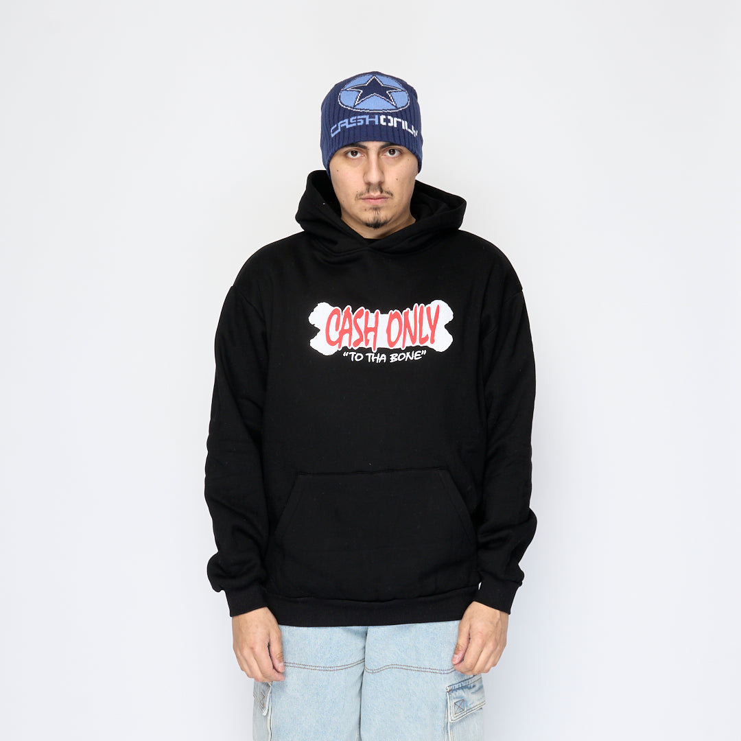 Cash Only - To Tha Bone Pullover Hood (Black)