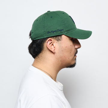 Casquette - New Era - Washed Script 9Twenty Los Angeles Dodgers Cap (Green/Navy)