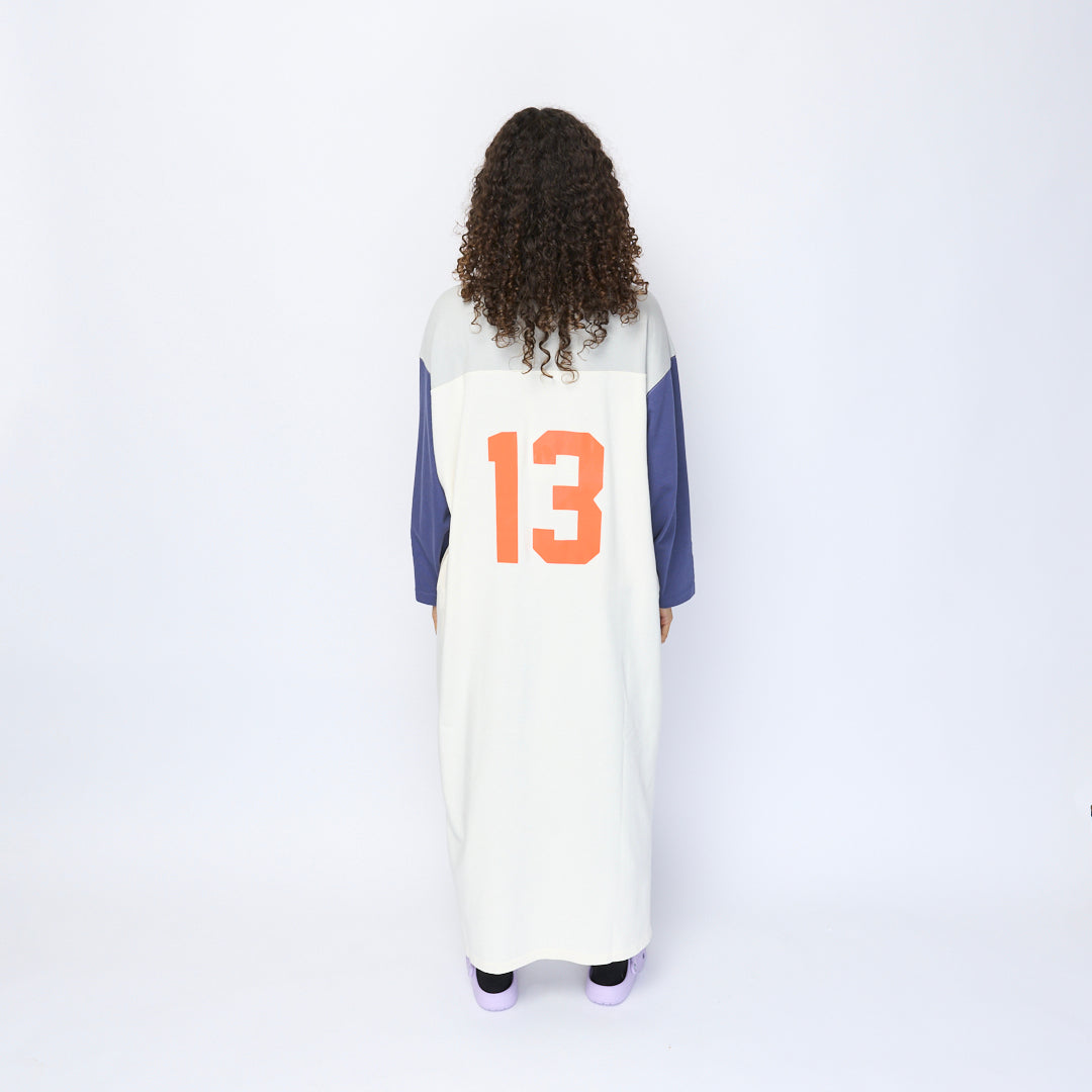 Champion x Beams Boy - Oversize Dress (Multi/White)