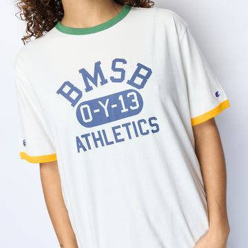 Champion x Beams Boy - Ringer T-shirt (White)