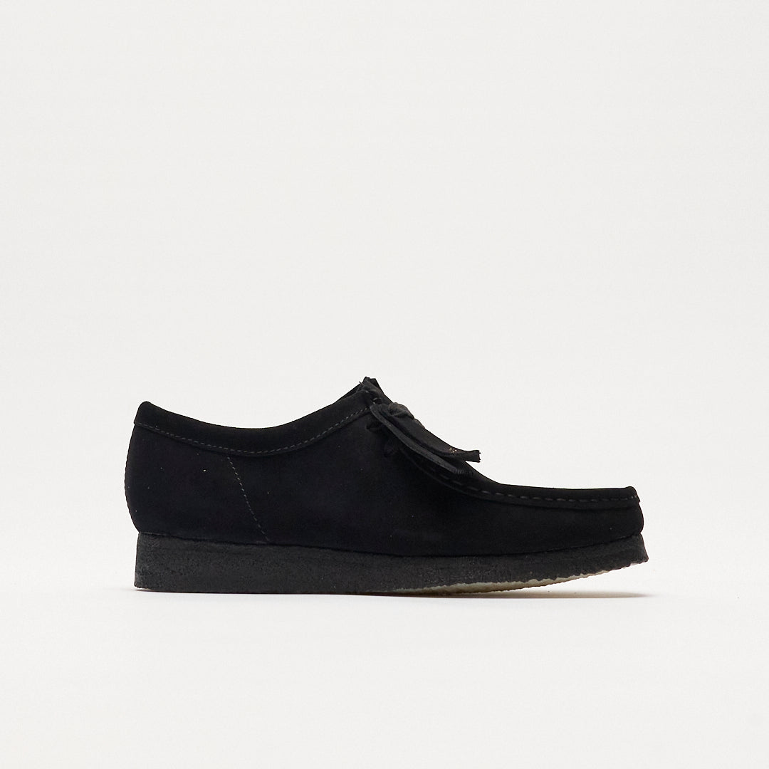 Clarks Originals Men Wallabee (Black Suede) - Main Image