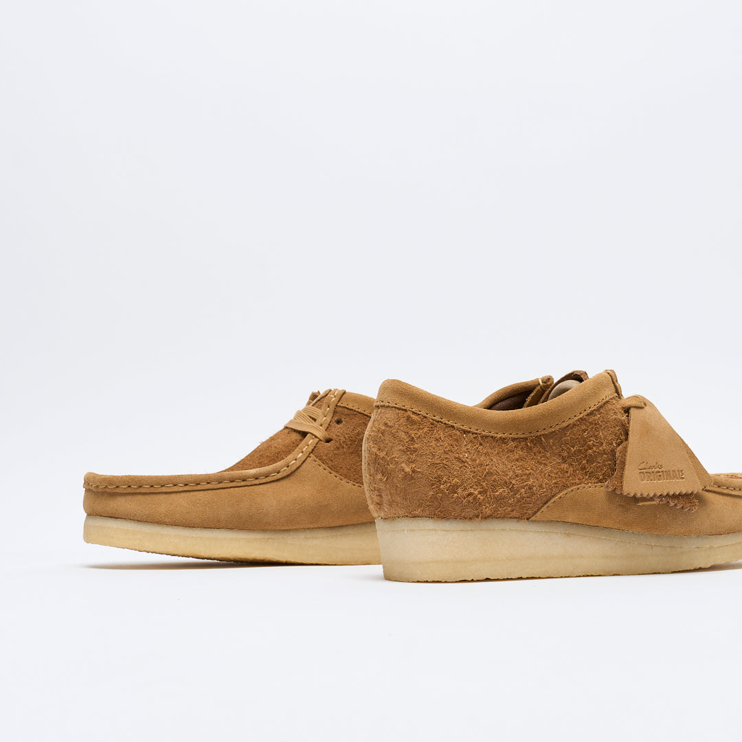 Clarks Originals - Wallabee Suede Tan Combi