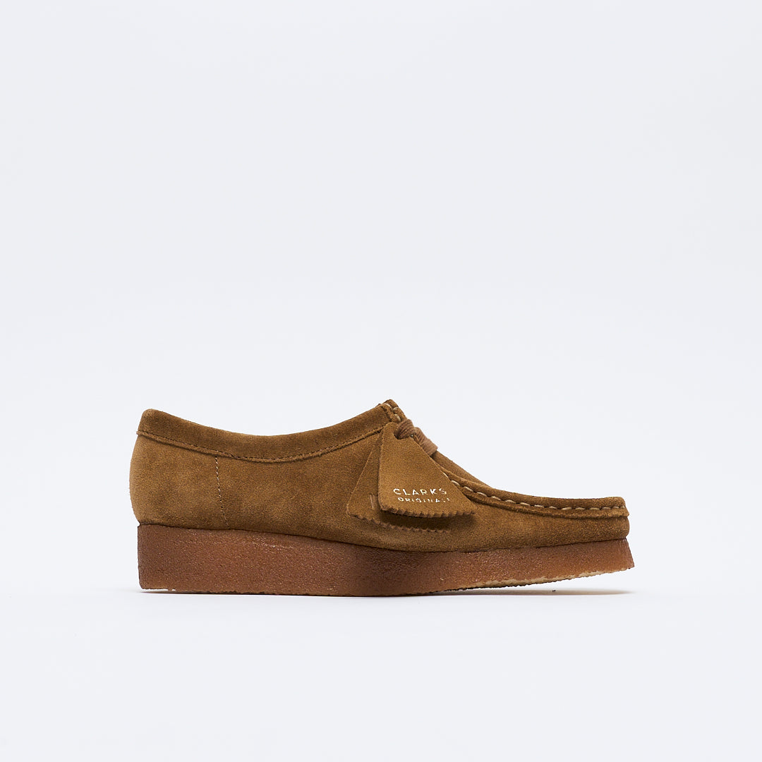 Clarks Originals Women Wallabee (Cola Suede) - Main Image
