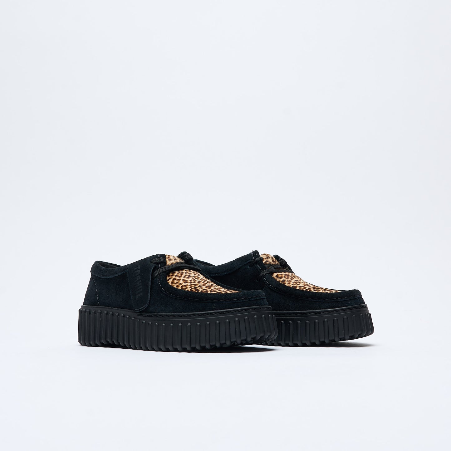 Clarks - Torhill Bee (Black/Leopard Pint)