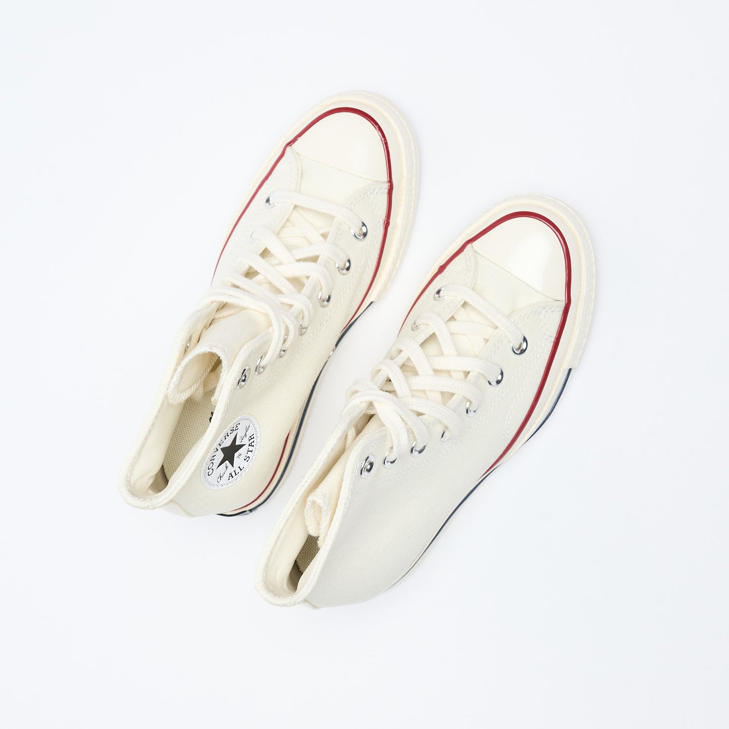 Converse - Chuck 70 Hi Wedge (Egret/Black/Red)
