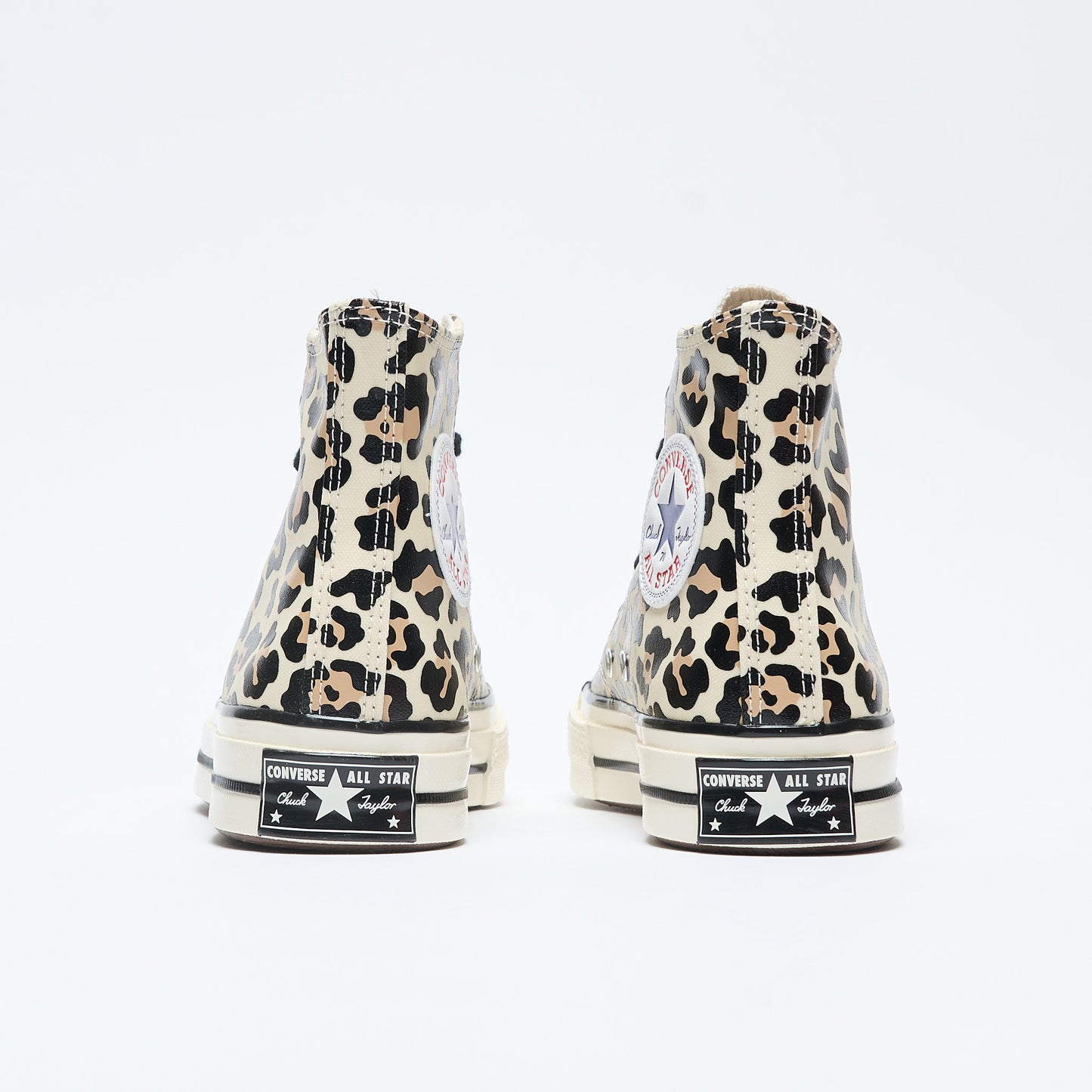 Converse - Chuck 70 Hi Glow In the Dark "Leopard Print" (Egret/Light Flawn/Black)