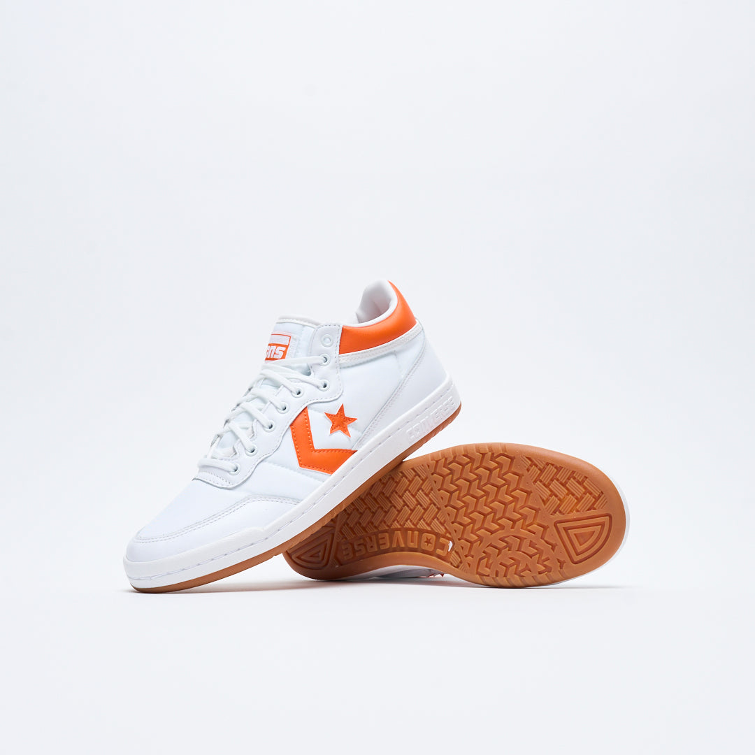 Converse Cons - Fastbreak Pro Mid (White/Orange/White)