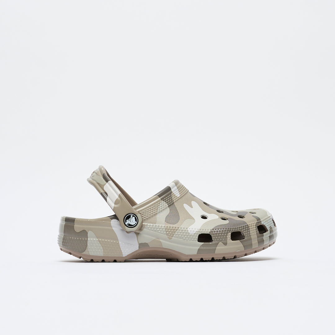 Crocs Classic Printed Camo Clog (Mushrooms/Multi) – MILK STORE