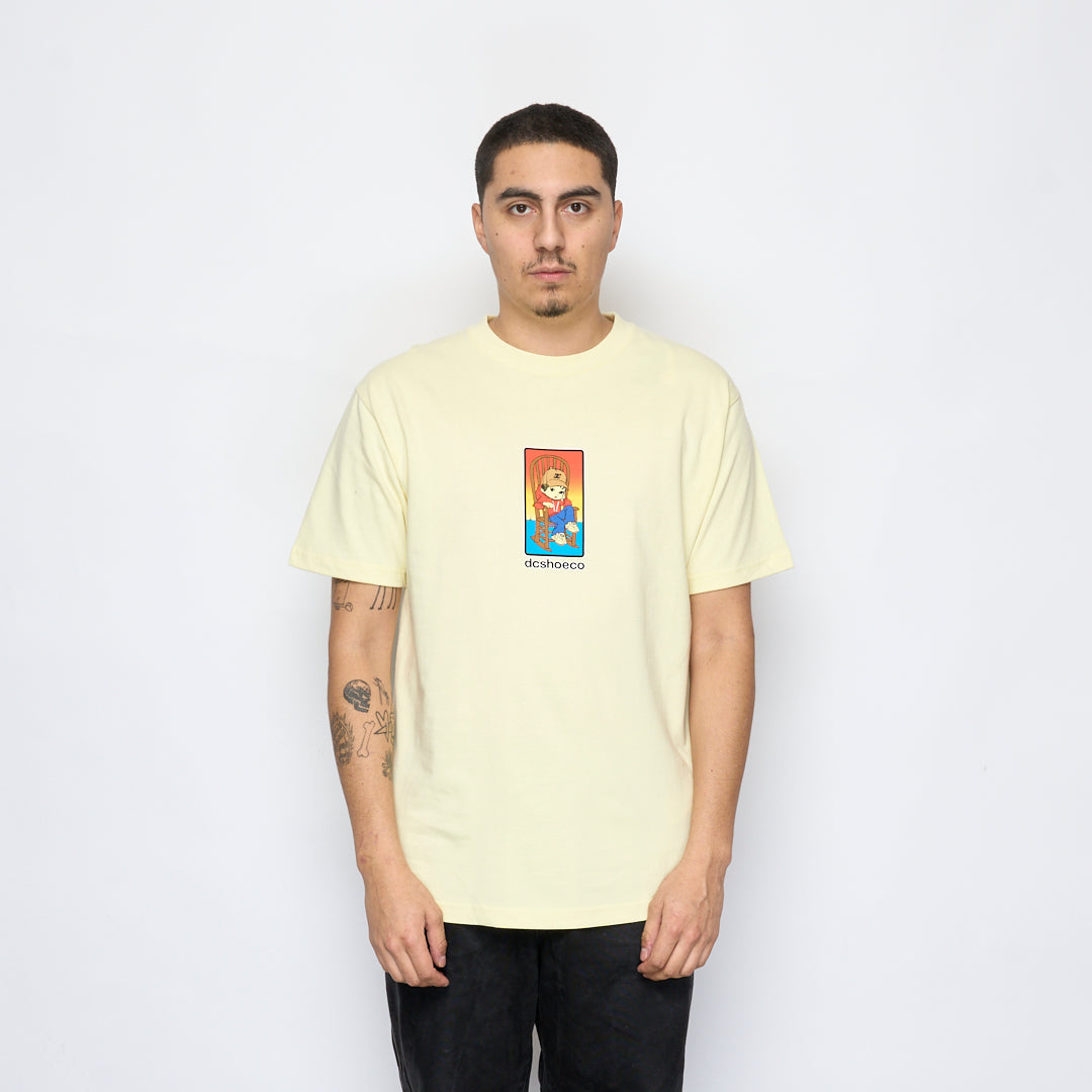 DC Shoes - John House Tee (Pale Yellow)