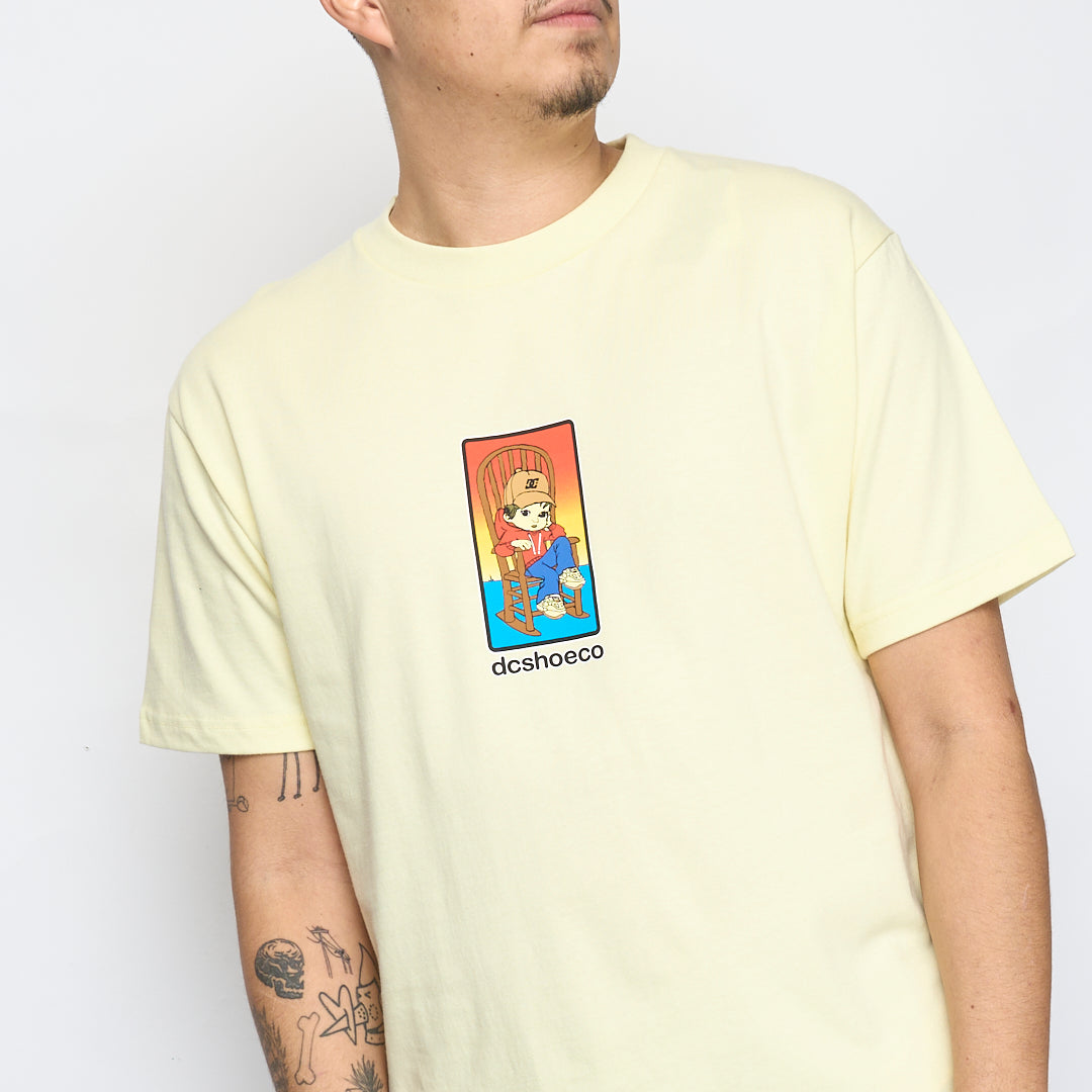 DC Shoes - John House Tee (Pale Yellow)