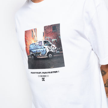 DC Shoes - Painted Van Tee (White)