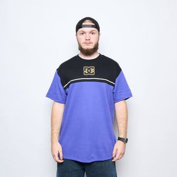 DC Shoes - Stripe Stone SS Tee (Purple/Black)