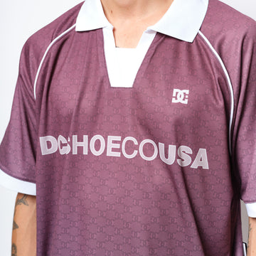 DC Shoes Soccer Jersey Top Rose