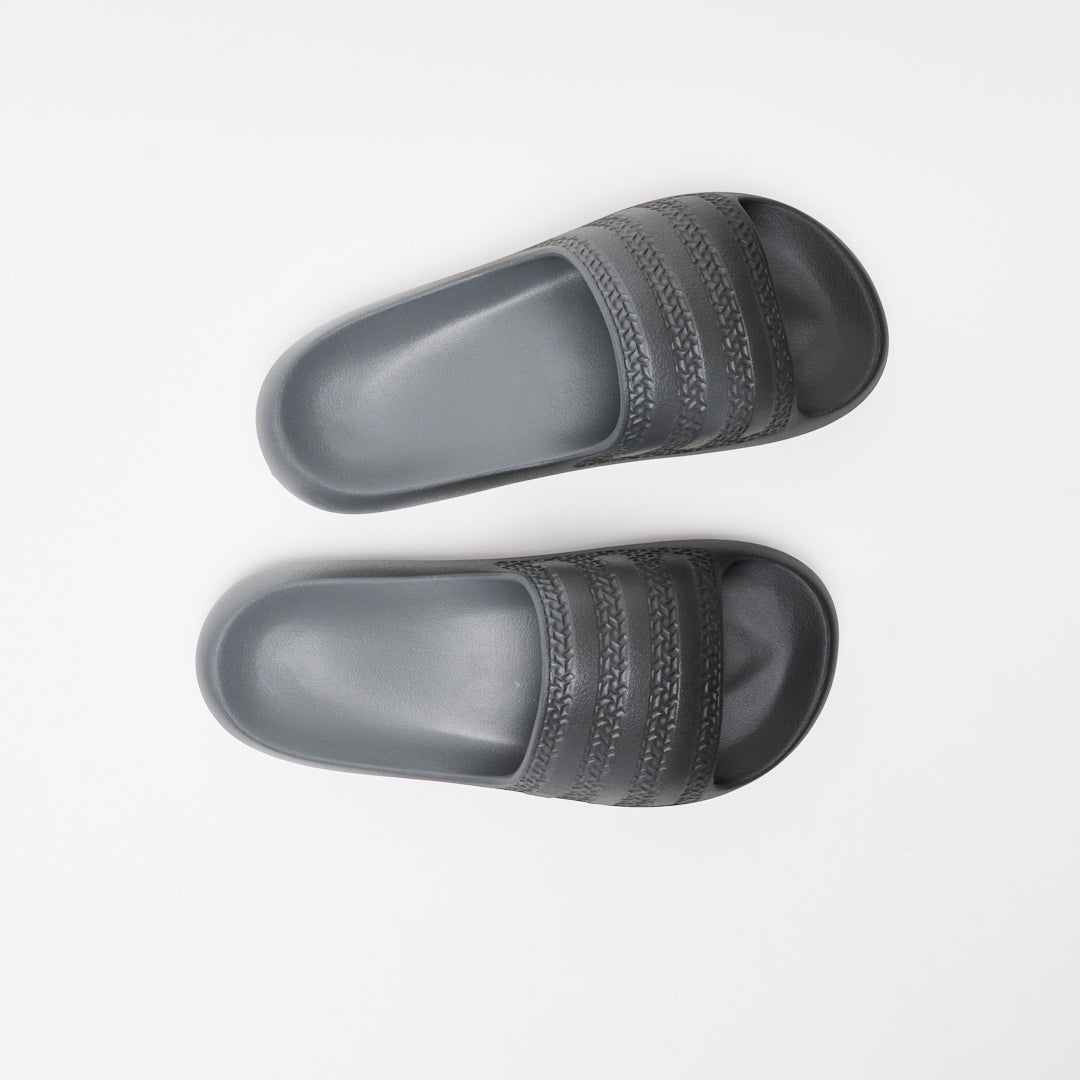 DIME x ADIDAS Skateboarding - Adilette Slides Ayoon (Black/Vista Gray)