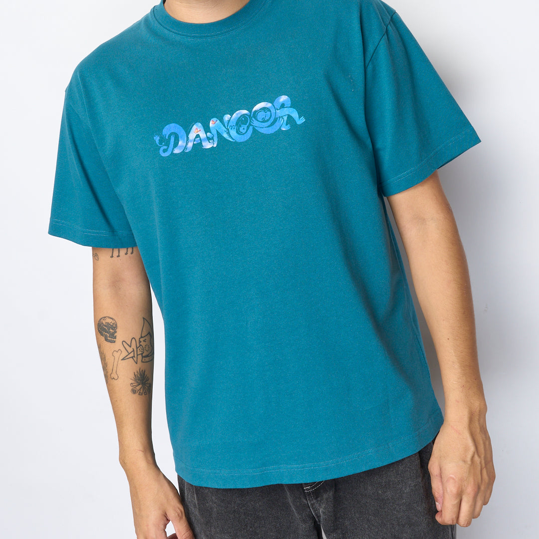 Dancer - Butterfly Belly Tee (Steel Blue)
