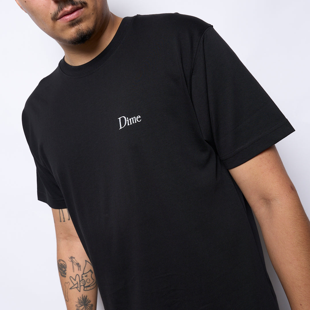 Dime - Classic Small Logo T-Shirt (Black)