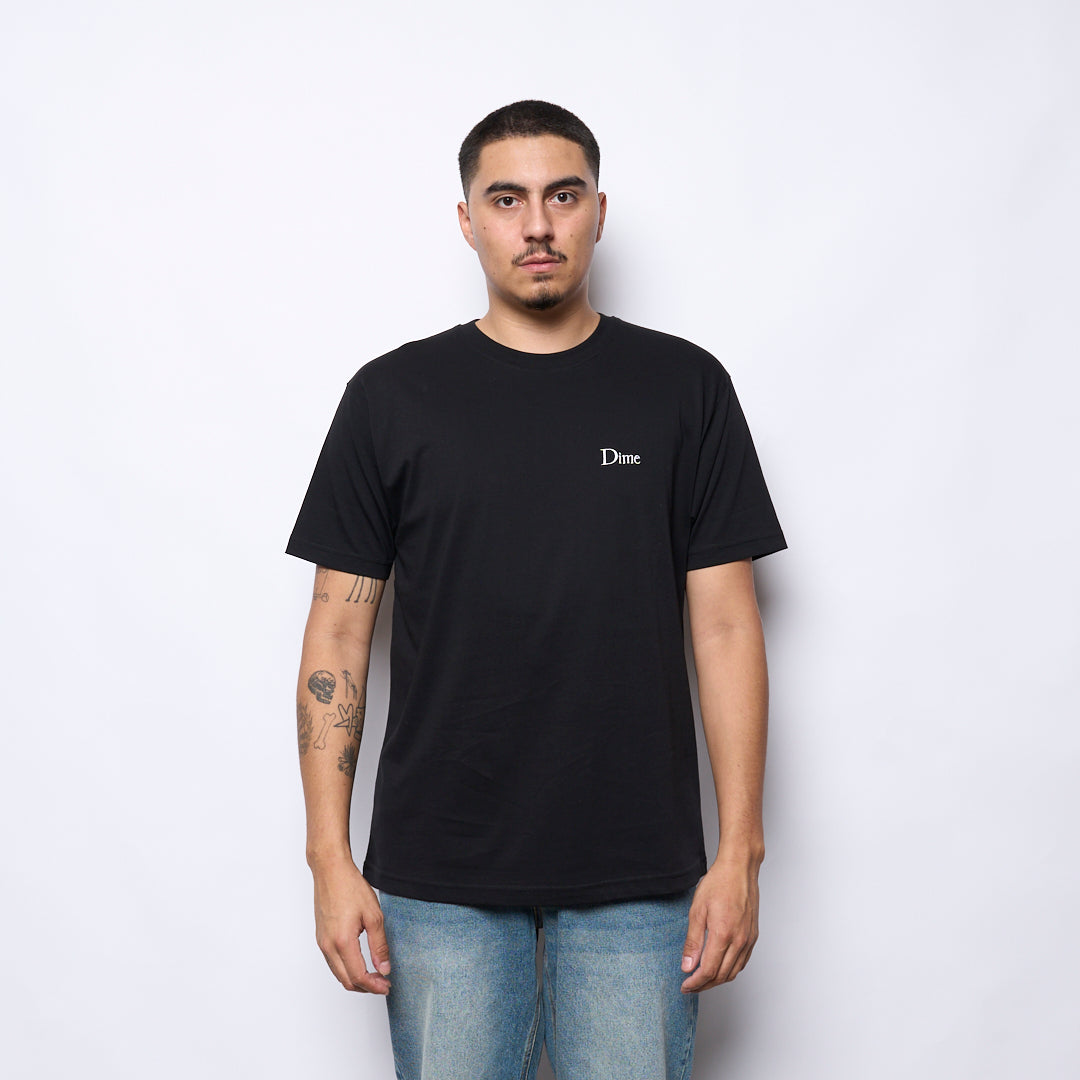 Dime - Classic Small Logo T-Shirt (Black)
