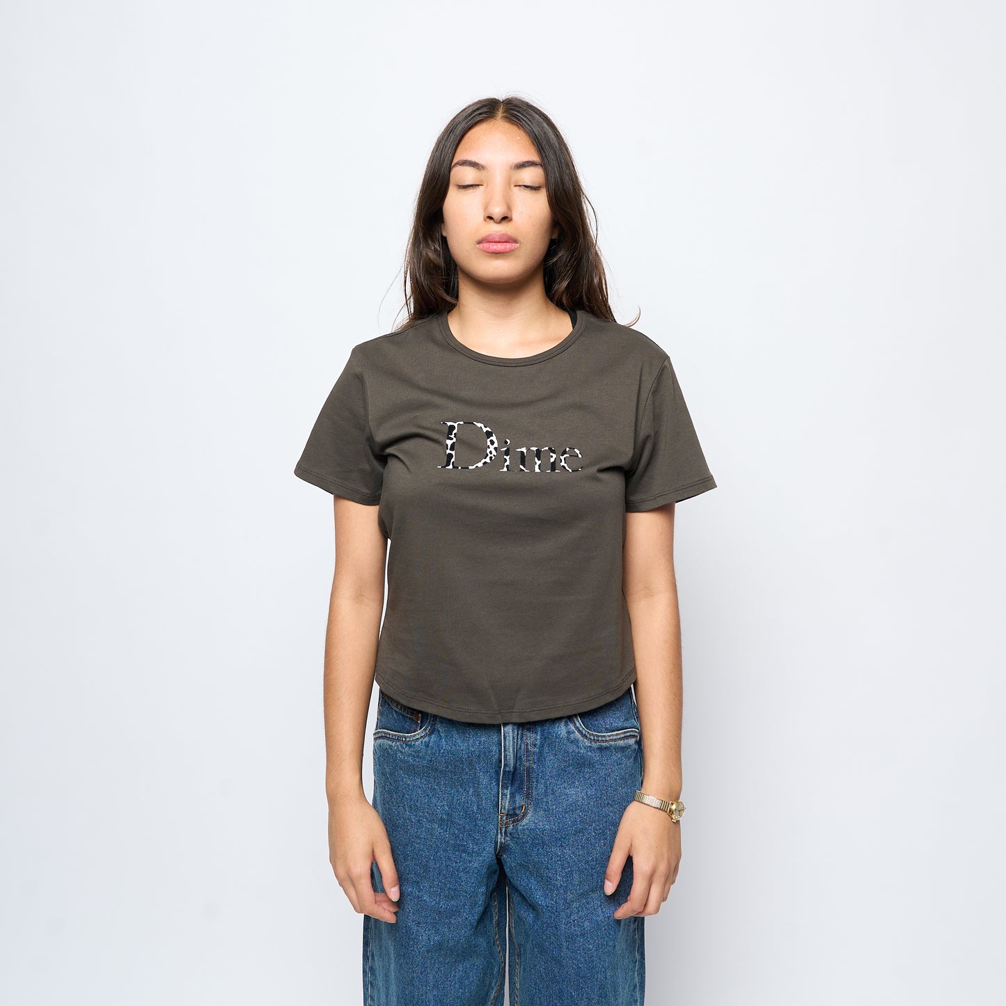 Dime MTL - Classic Dalmatians T-Shirt (Vintage Black)
