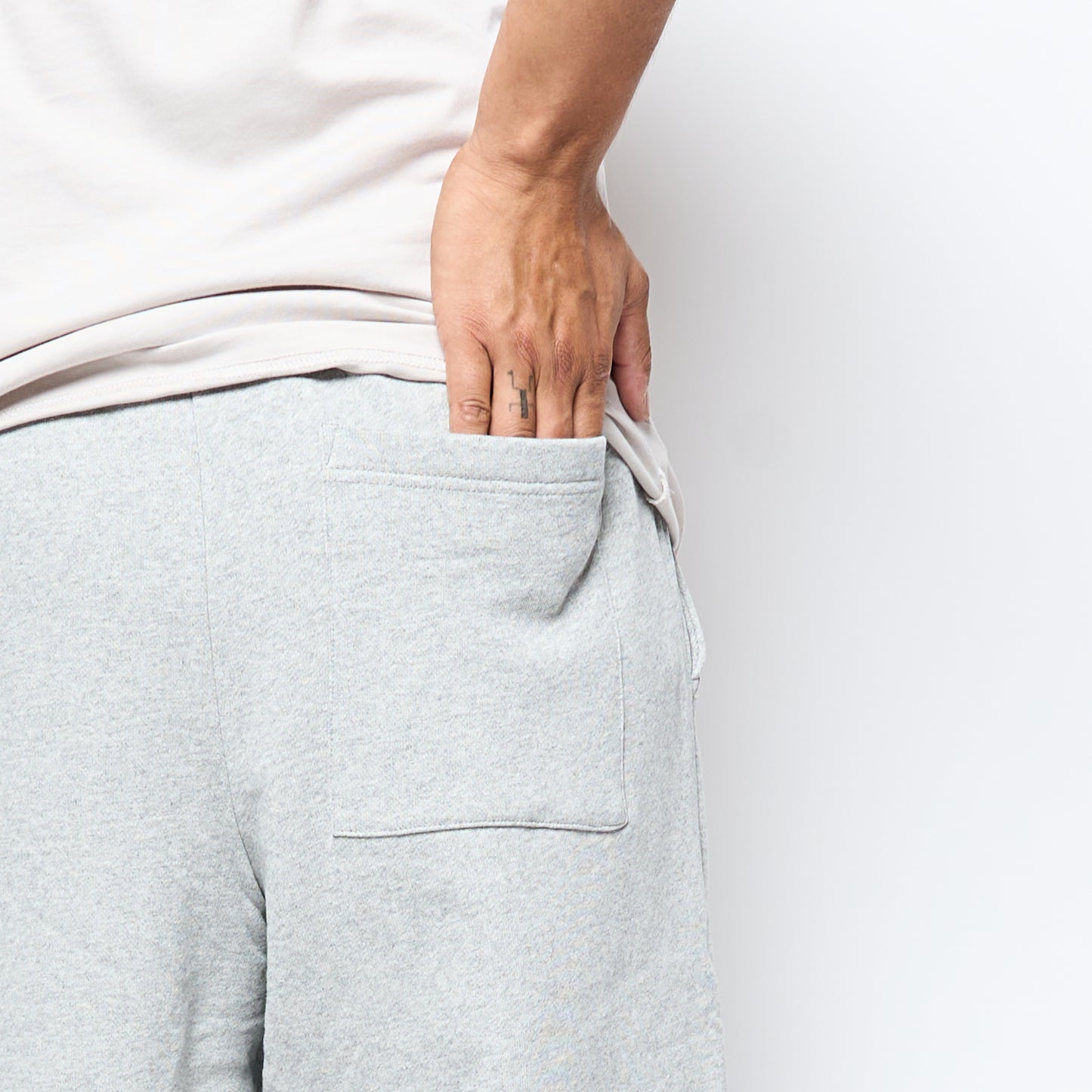 Dime MTL - Cursive Small Logo Sweatpants (Heather Grey)
