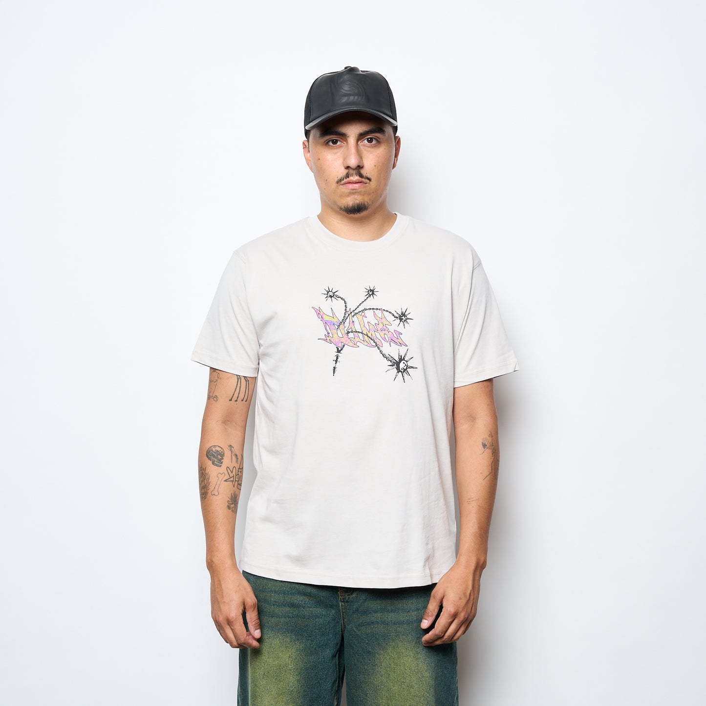 Dime MTL - Flail T-Shirt (Cement)