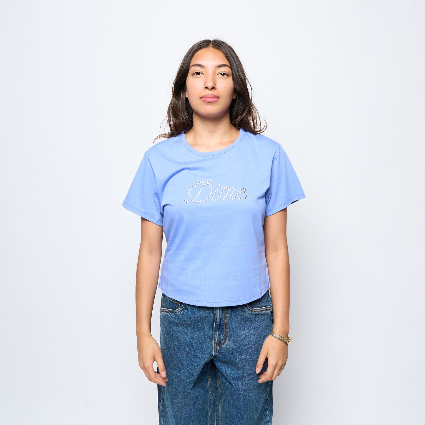 Dime MTL - Icy T-Shirt (Light Indigo)