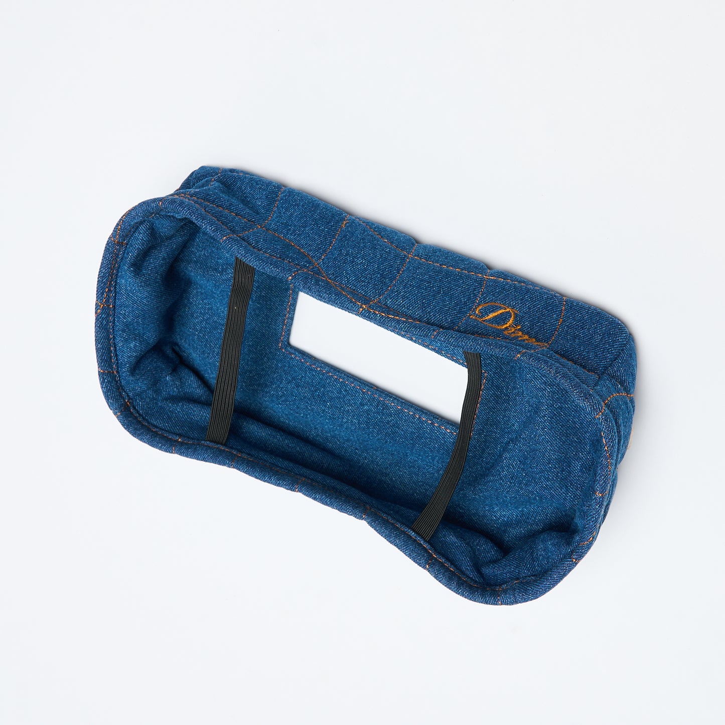 Dime MTL - Quilted Tissue Box Cover (Indigo)
