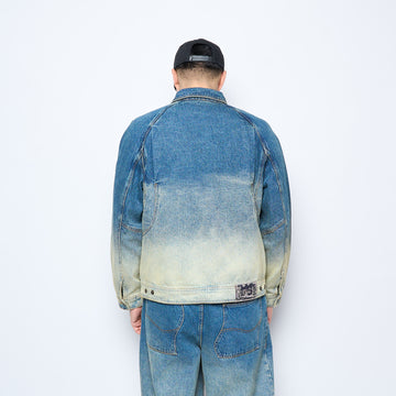 Dime Mtl - Denim Jacket (Dipped Sandblasted Indigo)