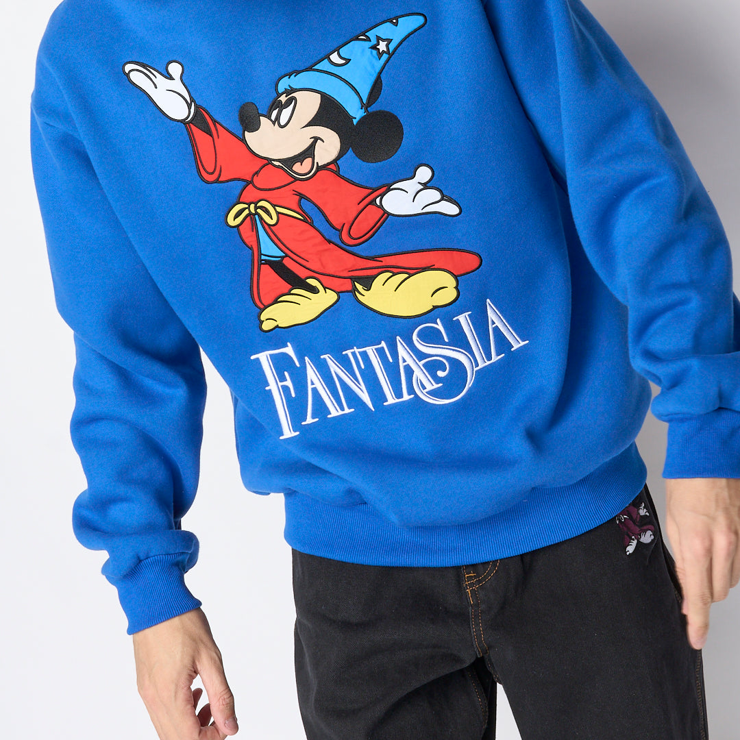 Disney x Butter Goods - Fantasia Crewneck Sweatshirt (Royal Blue)