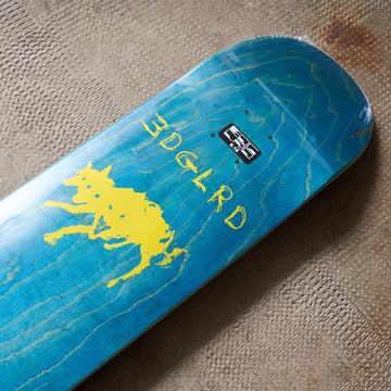 EDGLRD Skateboards - Hell Hound Blue Deck 8.18