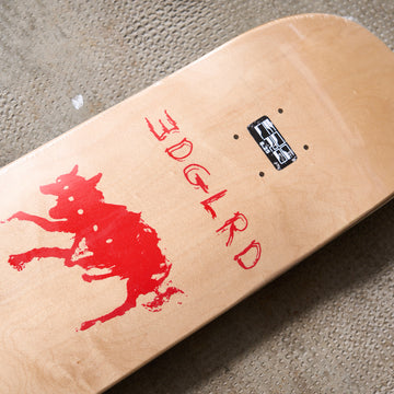 EDGLRD Skateboards - Hell Hound Natural Deck 8.25