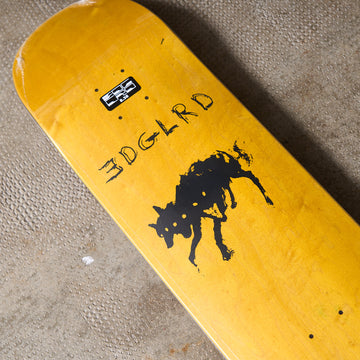 EDGLRD Skateboards - Hell Hound Yellow Deck 8.38