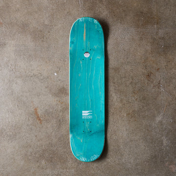 EDGLRD Skateboards - Tech Script Black Green Deck
