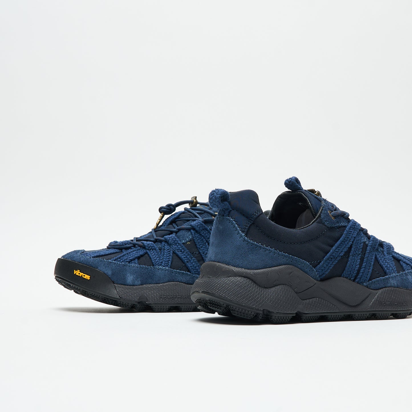 Nicholas Daley x Flower Mountain - Iwano 2 Uni Waxed Nylon Ribbon Tapes (Navy)