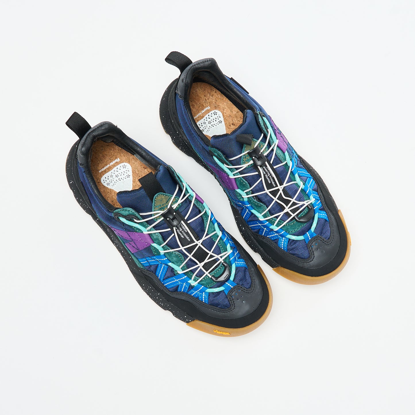 Flower Mountain - Iwano 2 RBW Uni Suede/Fabric (Black)