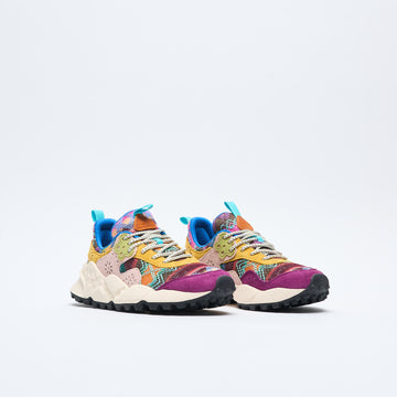 Flower Mountain - Kotetsu Woman Suede/Knitted (Granata/Rose/Ocher)