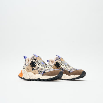 Flower Mountain - Kotetsu Woman Suede/Woolen Knitting/Insole Shearling (Dark Grey)