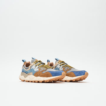 Flower Mountain - Yamano 3 Man Suede Nylon (Brown Deep/Petrol Light Blue)