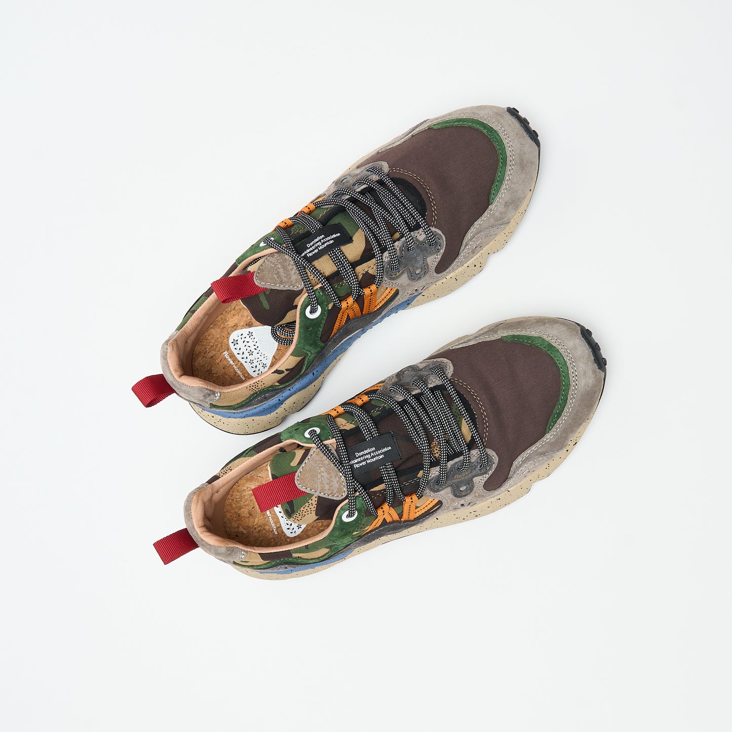 Flower Mountain - Yamano 3 Man Suede Nylon (Camo/Dark Grey/Anthracite Black)