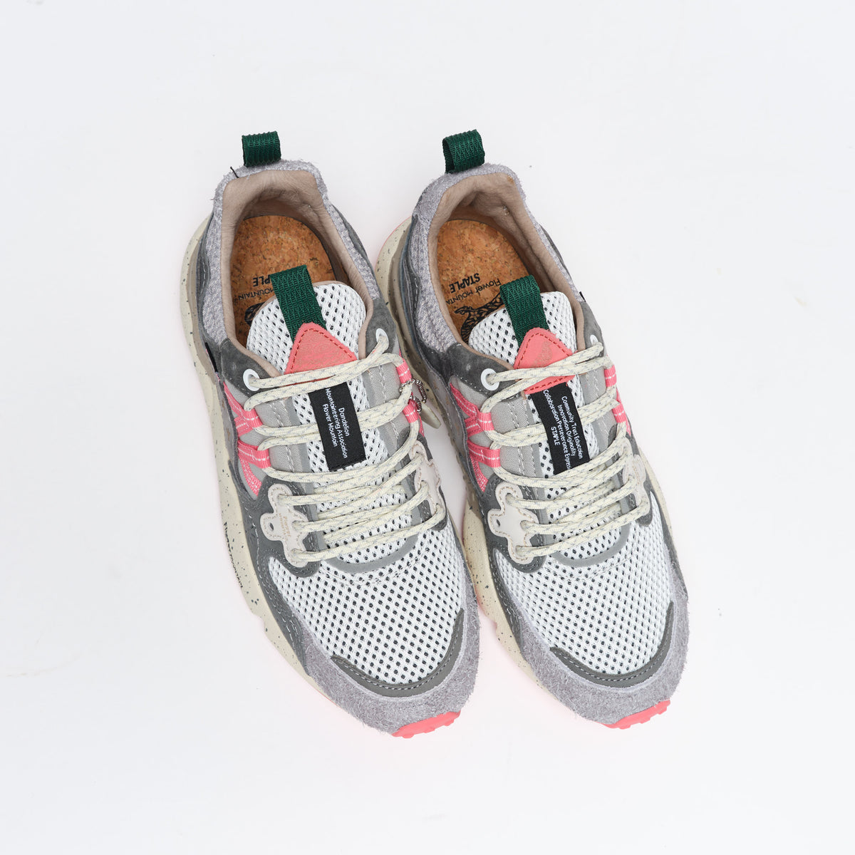 Staple x Flower Mountain - Yamano 3 Uni Jeff Staple Suede/mesh (Grey/Anthracite)