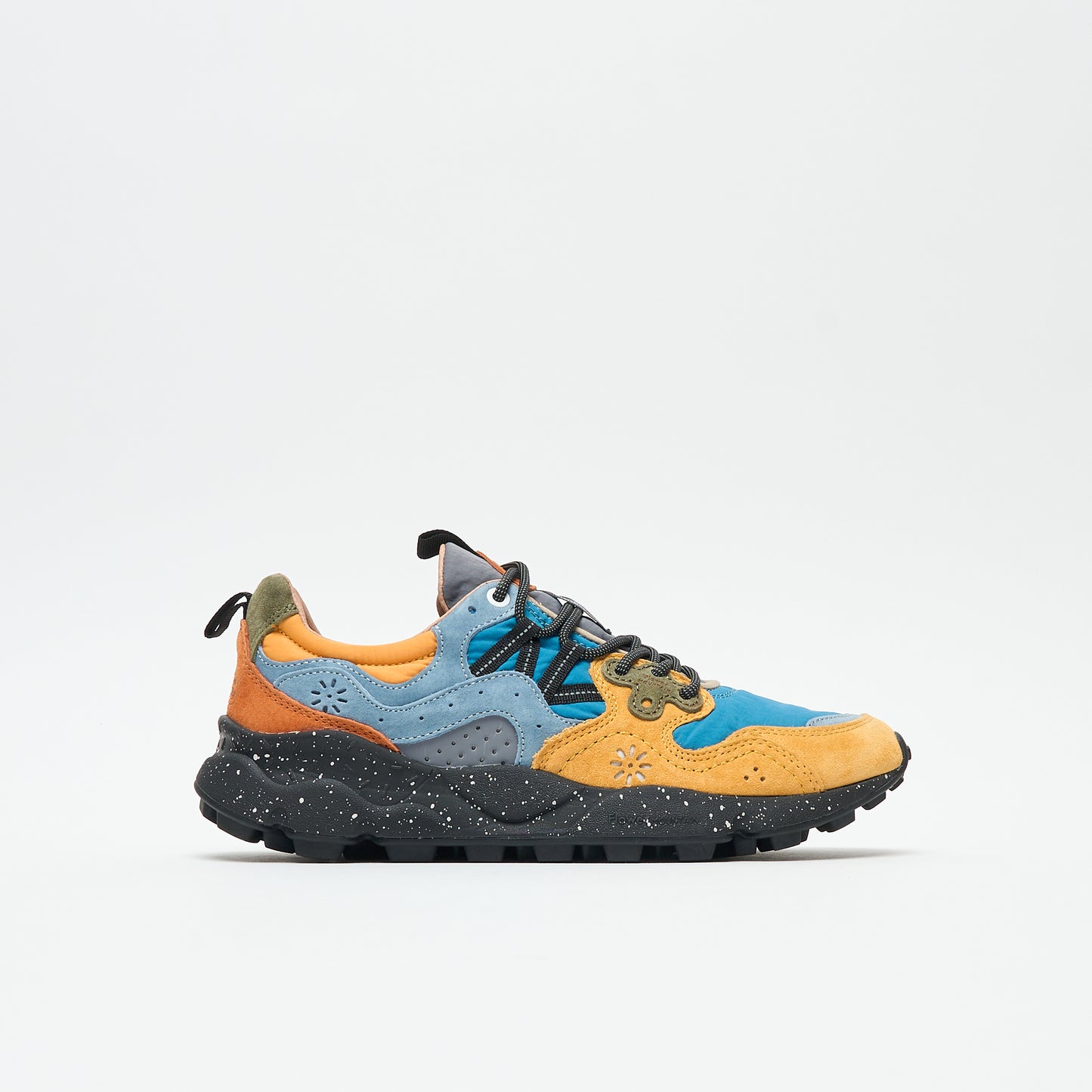 Flower Mountain - Yamano 3 Uni Suede/Nylon (Papaya/Black/Petrol)