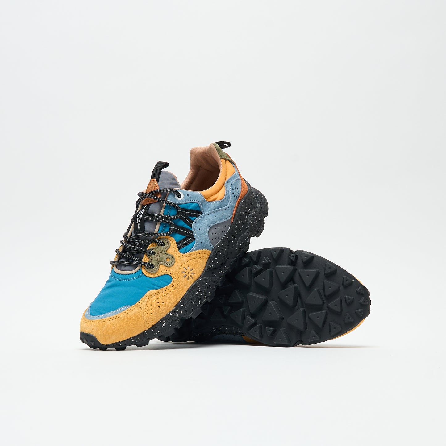 Flower Mountain - Yamano 3 Uni Suede/Nylon (Papaya/Black/Petrol)
