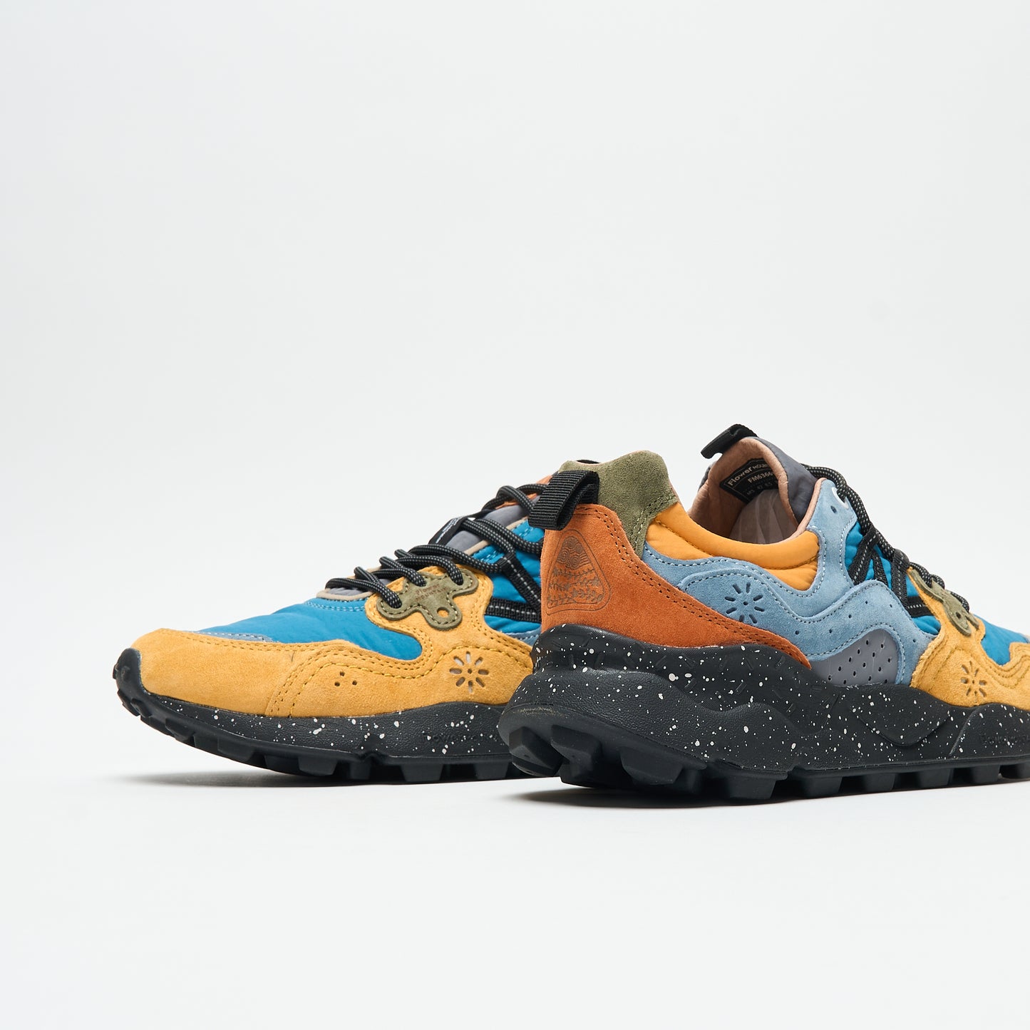 Flower Mountain - Yamano 3 Uni Suede/Nylon (Papaya/Black/Petrol)