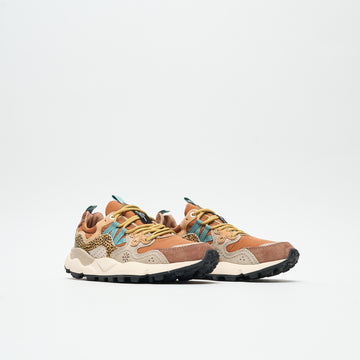 Flower Mountain - Yamano 3 Uni Suede/Pony Hair/Nylon (Dark Grey/Mud/Dark Brown)