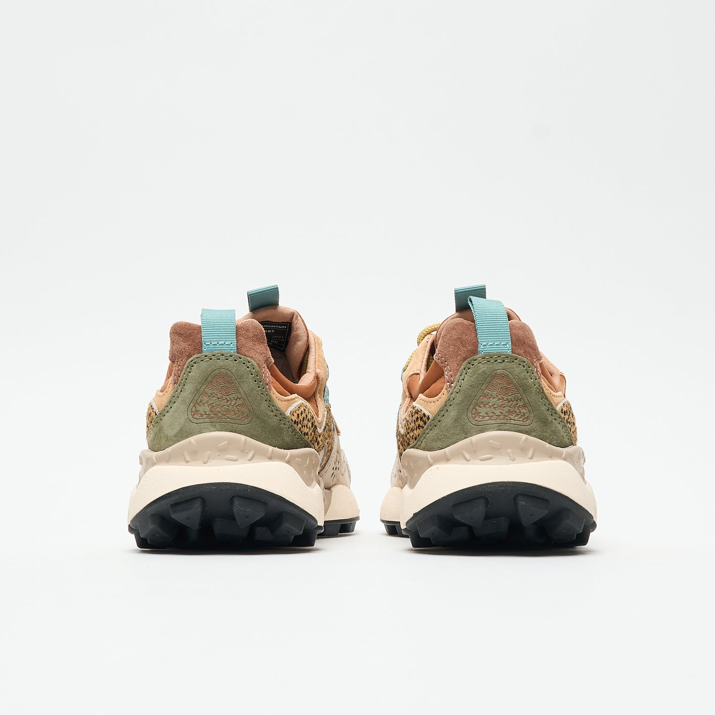 Flower Mountain - Yamano 3 Uni Suede/Pony Hair/Nylon (Dark Grey/Mud/Dark Brown)