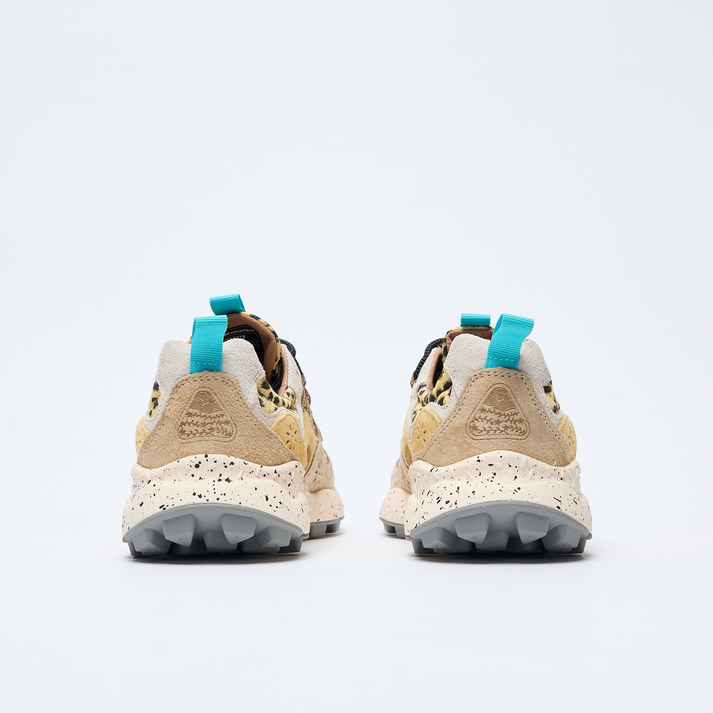 Flower Mountain - Yamano 3 Women Suede/Print Leopard (Brown Taupe)